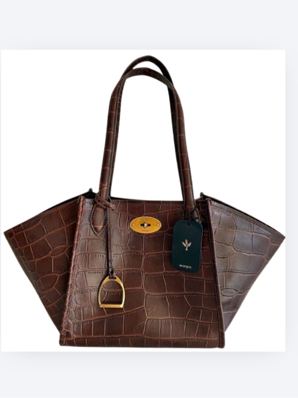🤎Margot Leather Brown Bag